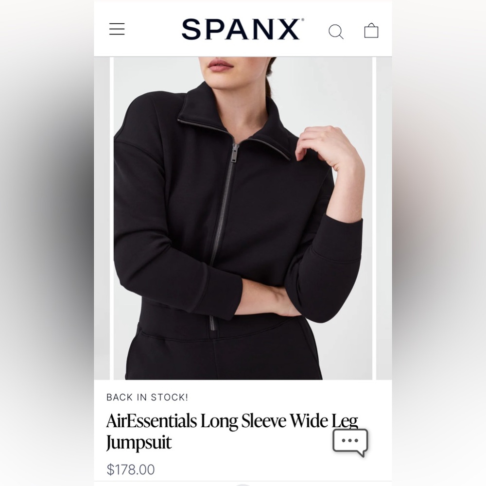 Spanx Air Essentials Jumpsuit like new!